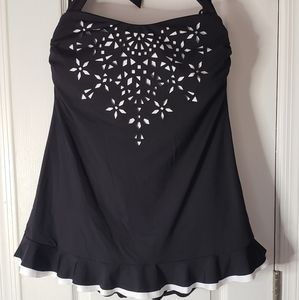 42-Rebecca Virtue  Black Swimsuit 1X